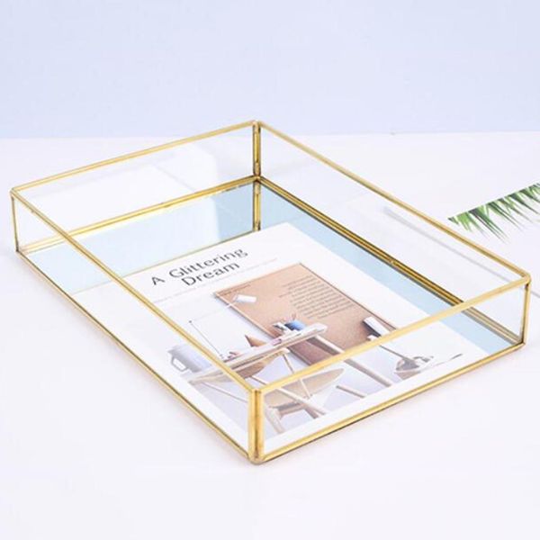 boxes nordic retro jewelry box storage exquisite glass jewelry tray for earrings necklace ring pendant bracelet makeup display stand, Black;white
boxes nordic retro jewelry box storage exquisite glass jewelry tray for earrings necklace ring pendant bracelet makeup display stand, Black;white