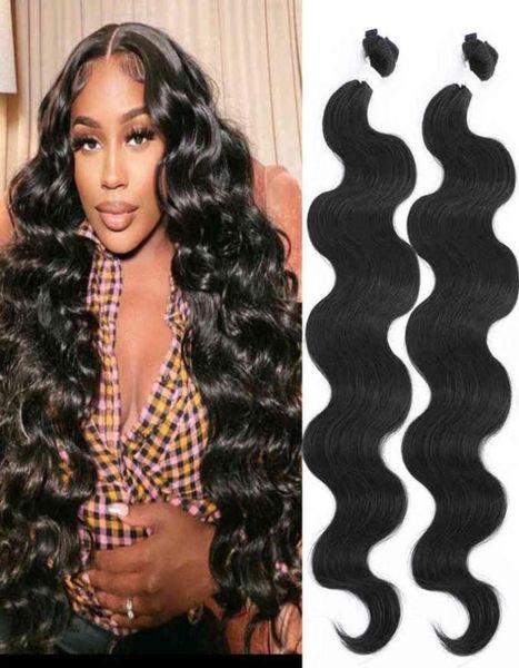 synthetic body wave hair bundles soft colorful natural wave hair extensions1b 613 loose deep wave 26 inches h2204295512730, Black
synthetic body wave hair bundles soft colorful natural wave hair extensions1b 613 loose deep wave 26 inches h2204295512730, Black