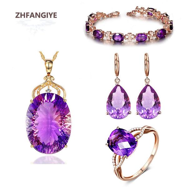 necklace luxury rings earrings necklace bracelet 925 silver jewelry set with amethyst zircon gemstone ornaments for women wedding party
necklace luxury rings earrings necklace bracelet 925 silver jewelry set with amethyst zircon gemstone ornaments for women wedding party