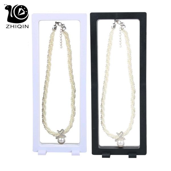 boxes 20sets wholesale jewelry display pearl necklace organizer holder display stand box banknote p frame 3d display 23x90cm, Black;white
boxes 20sets wholesale jewelry display pearl necklace organizer holder display stand box banknote p frame 3d display 23x90cm, Black;white