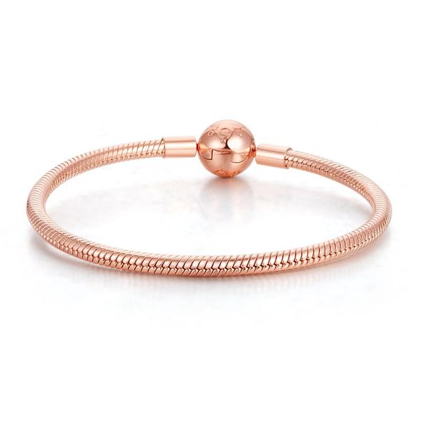 bangle smooth rose clasp rose gold charms bracelets for woman diy fits original silver charms beads fashion rose gold bracelet, Black
bangle smooth rose clasp rose gold charms bracelets for woman diy fits original silver charms beads fashion rose gold bracelet, Black