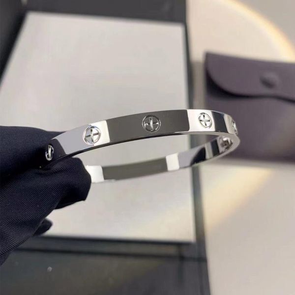 bangle stainless steel sparkling zircon bracelet original brand women's simple fashion jewelry exquisite holiday gift, Black
bangle stainless steel sparkling zircon bracelet original brand women's simple fashion jewelry exquisite holiday gift, Black