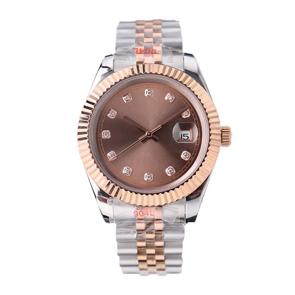 designer watch men fashion datejust 41mm mechanical 2813 movement all stainless steel luminous sapphire waterproof watches business fashion, Slivery;brown
designer watch men fashion datejust 41mm mechanical 2813 movement all stainless steel luminous sapphire waterproof watches business fashion, Slivery;brown