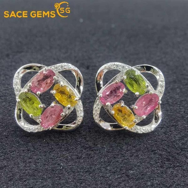 stud sace gems fashion earring for women 100% 925 sterling silver tourmaline stud earrings wedding party fine jewelry eardrop gift, Golden;silver
stud sace gems fashion earring for women 100% 925 sterling silver tourmaline stud earrings wedding party fine jewelry eardrop gift, Golden;silver