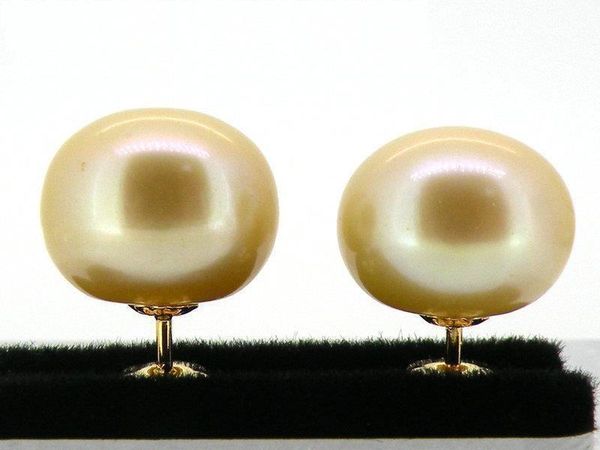 stud new aaa 1213mm akoya golden stud earrings pearl earrings 14k, Golden;silver
stud new aaa 1213mm akoya golden stud earrings pearl earrings 14k, Golden;silver