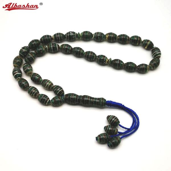 bangle muslim natural shell tasbih yellow and green misbaha handdrawn pattern islamic 33 beads prayer bracelets, Black
bangle muslim natural shell tasbih yellow and green misbaha handdrawn pattern islamic 33 beads prayer bracelets, Black