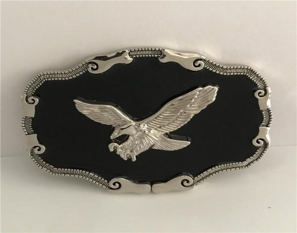 3d silver eagle cowboys belt buckle with metal belt head woman man jeans jewelry accessories fit 4cm wide belts1476440, Slivery;black
3d silver eagle cowboys belt buckle with metal belt head woman man jeans jewelry accessories fit 4cm wide belts1476440, Slivery;black