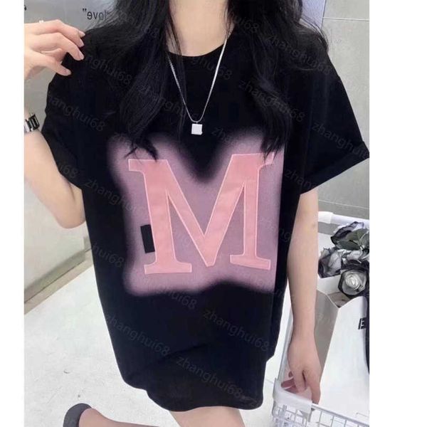 23ss womens t-shirt womens designer clothing tee round neck pure cotton embroidery stick cloth letter short sleeve t-shirt womens clothes, White
23ss womens t-shirt womens designer clothing tee round neck pure cotton embroidery stick cloth letter short sleeve t-shirt womens clothes, White