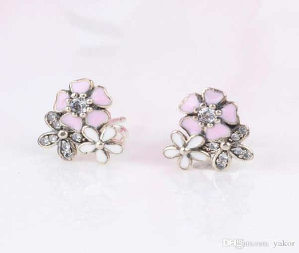 new pink enamel flowers stud earring original box for pandora 925 sterling silver women039s earring set jewelry accessories8543471, Golden;silver
new pink enamel flowers stud earring original box for pandora 925 sterling silver women039s earring set jewelry accessories8543471, Golden;silver