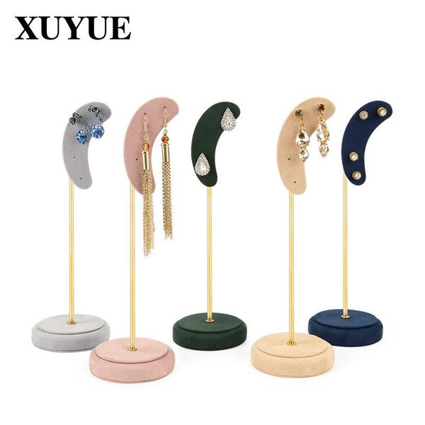 boxes new jewelry display stand moonshaped metal earring display stand earrings jewelry props earring storage rack in stock, Black;white
boxes new jewelry display stand moonshaped metal earring display stand earrings jewelry props earring storage rack in stock, Black;white