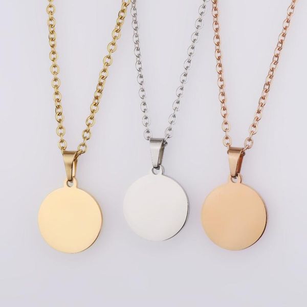 necklaces new 10pcs 45cm 50cm 60cm custom name round disc pendant necklace mirror polish stainless steel chain necklace for womens, Silver
necklaces new 10pcs 45cm 50cm 60cm custom name round disc pendant necklace mirror polish stainless steel chain necklace for womens, Silver