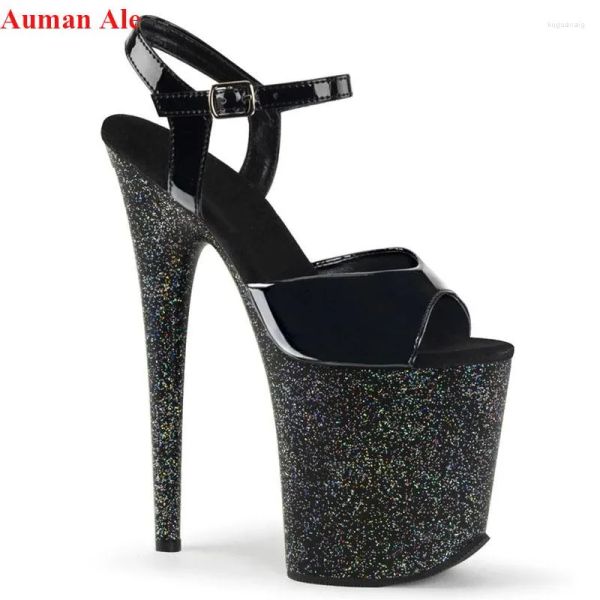 Sandals Auman Ale Modern Ankle Straps Thin Heels Pole Dancing Shoes Platform Walk Show 20CM Super High Heel Peep Toe Sexy
Sandals Auman Ale Modern Ankle Straps Thin Heels Pole Dancing Shoes Platform Walk Show 20CM Super High Heel Peep Toe Sexy