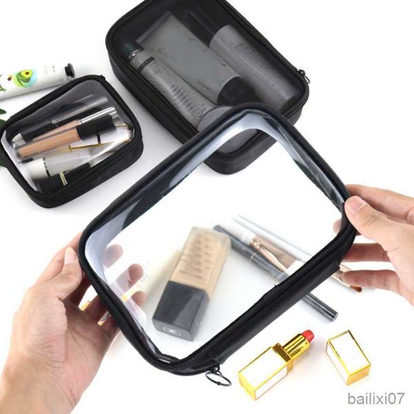 cosmetic bags cases black transparent travel cosmetic bag fashion waterproof tpu toiletry bag new makeup storage bag clear zipper cosmetic b
cosmetic bags cases black transparent travel cosmetic bag fashion waterproof tpu toiletry bag new makeup storage bag clear zipper cosmetic b