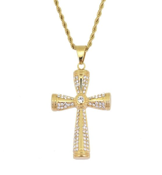 hip hop cross diamonds pendant necklaces for men women western luxury necklace stainless steel cuban chains religion jewelry7875068, Silver
hip hop cross diamonds pendant necklaces for men women western luxury necklace stainless steel cuban chains religion jewelry7875068, Silver