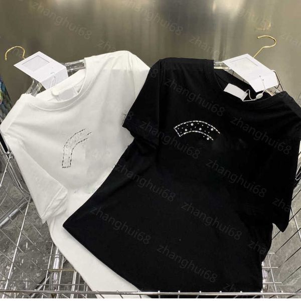 23ss tee womens t-shirt womens designer clothing spring and summer new heavy iron drill letter logo printed t-shirt womens clothes a1, White
23ss tee womens t-shirt womens designer clothing spring and summer new heavy iron drill letter logo printed t-shirt womens clothes a1, White
