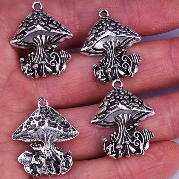 other 50pcs zinc alloy metal antqiue silver color mushroom charms pendant earring necklace charm women man handmade accessories diy
other 50pcs zinc alloy metal antqiue silver color mushroom charms pendant earring necklace charm women man handmade accessories diy