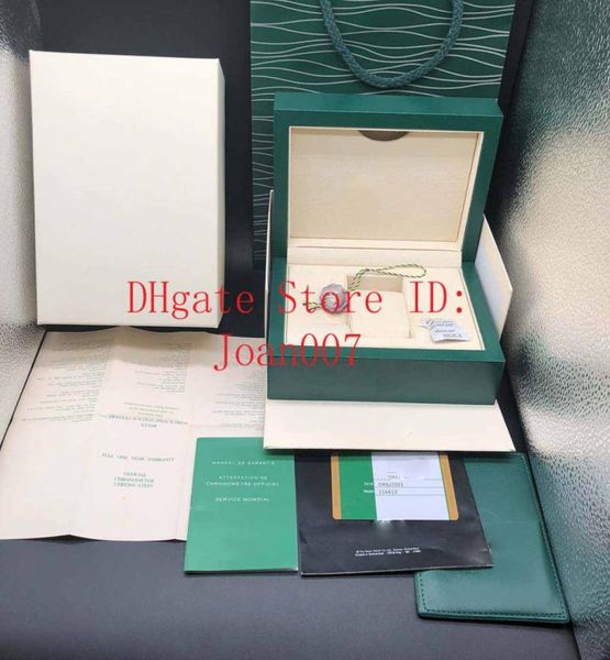 quality dark green watch box gift case for rrr watches booklet card tags and papers in english swiss watches boxes qualit9297150, Black;blue
quality dark green watch box gift case for rrr watches booklet card tags and papers in english swiss watches boxes qualit9297150, Black;blue