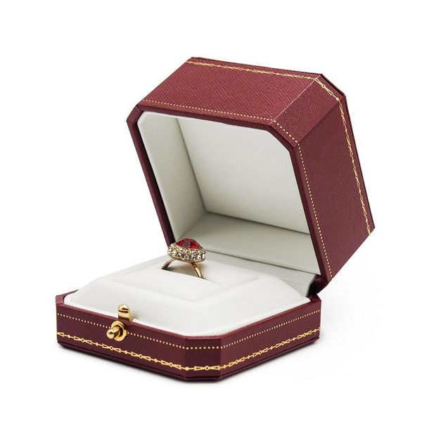 boxes highgrade environmental protection leather octagonal ring box jewelry gift packaging jewelry bag wedding ring packaging couple, Black;white
boxes highgrade environmental protection leather octagonal ring box jewelry gift packaging jewelry bag wedding ring packaging couple, Black;white