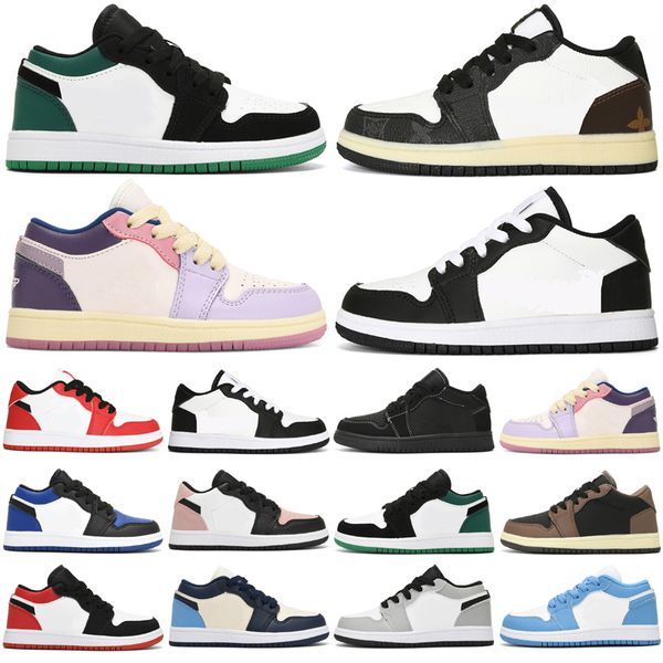 kids 1 1s low basketball shoes designer boy girl black phantom silver bronze white color children youth infants toddler walking athletic sne
kids 1 1s low basketball shoes designer boy girl black phantom silver bronze white color children youth infants toddler walking athletic sne
