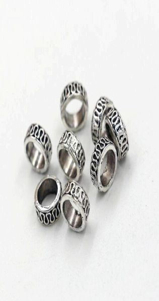 200pcs antique silver alloy carved large hole spacer beads for jewelry making bracelet necklace diy accessories 84mm7706750, Bronze;silver
200pcs antique silver alloy carved large hole spacer beads for jewelry making bracelet necklace diy accessories 84mm7706750, Bronze;silver