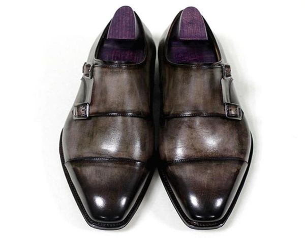 men dress shoes monk buckle strap oxfords custom handmade shoes square toe genuine calf leather color patina grey hdn1924492022, Black
men dress shoes monk buckle strap oxfords custom handmade shoes square toe genuine calf leather color patina grey hdn1924492022, Black
