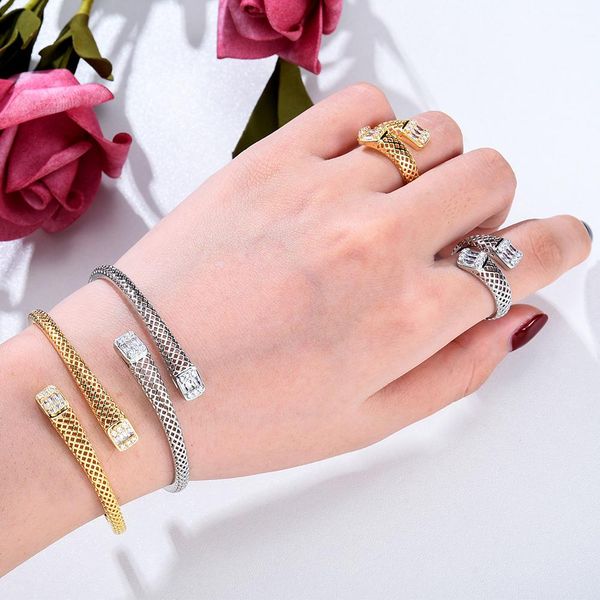 bangle godki luxury unique african bangle ring set jewelry sets for women wedding cubic zircon crystal cz dubai bridal jewelry set, Black
bangle godki luxury unique african bangle ring set jewelry sets for women wedding cubic zircon crystal cz dubai bridal jewelry set, Black