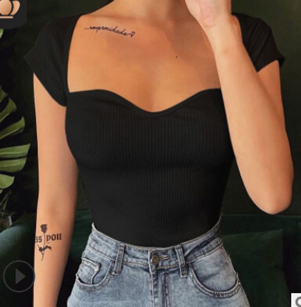 womens blouses shirts europe and america slim fit solid color tshirt female yneck shortsleeved 230519, White
womens blouses shirts europe and america slim fit solid color tshirt female yneck shortsleeved 230519, White
