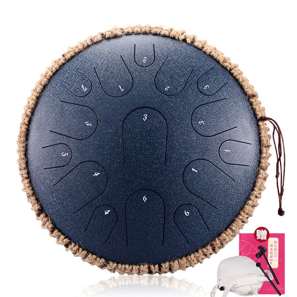 15 notes 14 inches d key ethereal drum tambor steel tongue drum handpan percussion instrument with drumsticks suitable for meditation yoga
15 notes 14 inches d key ethereal drum tambor steel tongue drum handpan percussion instrument with drumsticks suitable for meditation yoga