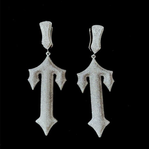 central cee same full diamond solid trapstar hip hop sword cross pendant rap ornament, Silver
central cee same full diamond solid trapstar hip hop sword cross pendant rap ornament, Silver