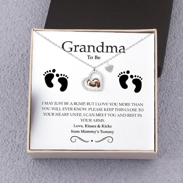 necklaces to my mommy on mother's day gift baby feet heart pendant necklace gift set fashion beautiful charm with box, Silver
necklaces to my mommy on mother's day gift baby feet heart pendant necklace gift set fashion beautiful charm with box, Silver