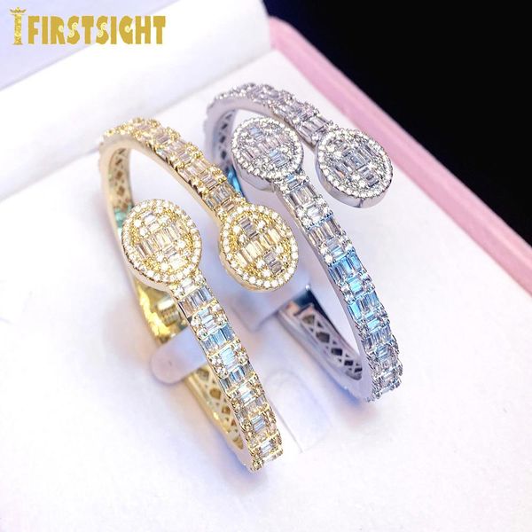 bangle new iced out bling baguette cz oval charm bracelet gold plated 5a zircon opened bangle for men women hiphop luxury jewelry, Black
bangle new iced out bling baguette cz oval charm bracelet gold plated 5a zircon opened bangle for men women hiphop luxury jewelry, Black
