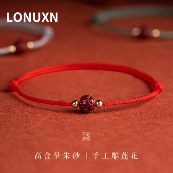 bangle natural cinnabar lotus carving hand weave diy lucky red rope bracelets buddha cinnabar charm bamboo bracelet bangle, Black
bangle natural cinnabar lotus carving hand weave diy lucky red rope bracelets buddha cinnabar charm bamboo bracelet bangle, Black