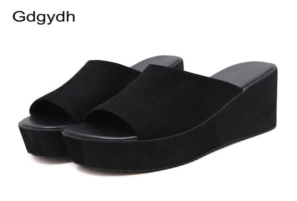 gdgydh summer slip on women wedges sandals platform high heels fashion open toe ladies casual shoes comfortable promotion 2208609494, Black
gdgydh summer slip on women wedges sandals platform high heels fashion open toe ladies casual shoes comfortable promotion 2208609494, Black