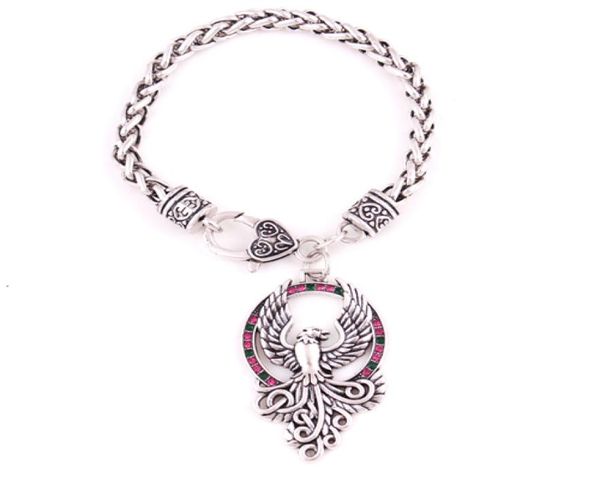 phoenix rising charm pendant silver majestic solar fire bird amulet wheat link chain bracelet jewelry drop 7553360, Golden;silver
phoenix rising charm pendant silver majestic solar fire bird amulet wheat link chain bracelet jewelry drop 7553360, Golden;silver