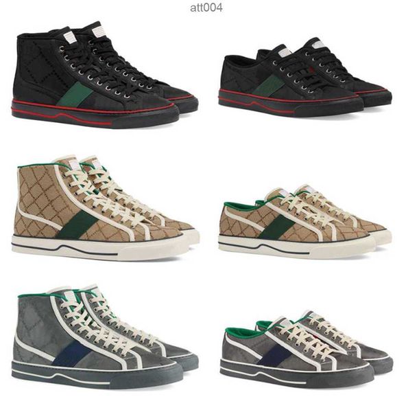 tennis 1977 canvas casual shoes luxurys designers womens shoe italy green and red web stripe rubber sole stretch cotton low mens sneakers wi, Black
tennis 1977 canvas casual shoes luxurys designers womens shoe italy green and red web stripe rubber sole stretch cotton low mens sneakers wi, Black