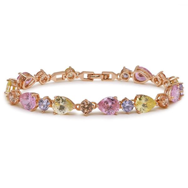 bangle mxgxfam ( 19 cm ) gold color full light multicolor cz bracelet for women fashion jewelry lead and nickel free, Black
bangle mxgxfam ( 19 cm ) gold color full light multicolor cz bracelet for women fashion jewelry lead and nickel free, Black