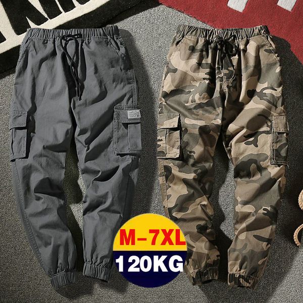 men's pants joggers camouflage casual cargo pants men cotton trousers mens clothes streetwear korean hip hop harem pants 7xl male panta, Black
men's pants joggers camouflage casual cargo pants men cotton trousers mens clothes streetwear korean hip hop harem pants 7xl male panta, Black