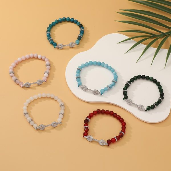 bangle 2022 new arrival women fashion natural stone colorful beads elastic bracelet zircon crystal beaded bracelet smart party jewelry, Black
bangle 2022 new arrival women fashion natural stone colorful beads elastic bracelet zircon crystal beaded bracelet smart party jewelry, Black