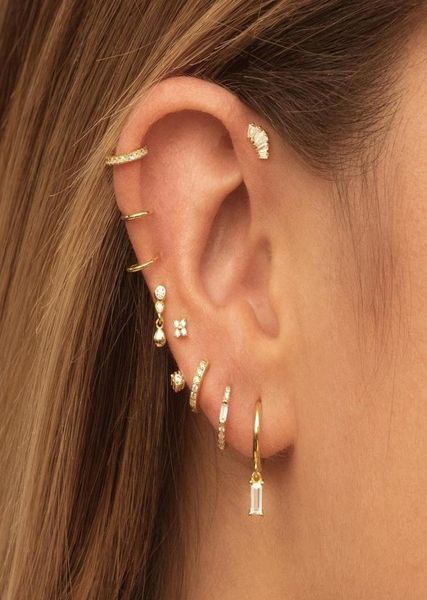 18k gold vermeil 925 sterling silver charm hoop earring geometric 36mm baguette cz minimal multi piercing earrings6357729, Golden;silver
18k gold vermeil 925 sterling silver charm hoop earring geometric 36mm baguette cz minimal multi piercing earrings6357729, Golden;silver