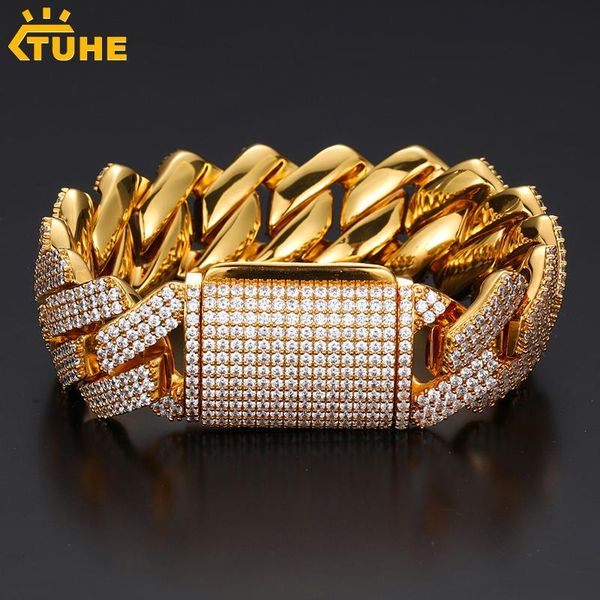 bangle 25mm 14mm bracelets 3 rows cuban chain iced out micro pave cubic zirconia cuban chain hip hop jewelry gift, Black
bangle 25mm 14mm bracelets 3 rows cuban chain iced out micro pave cubic zirconia cuban chain hip hop jewelry gift, Black