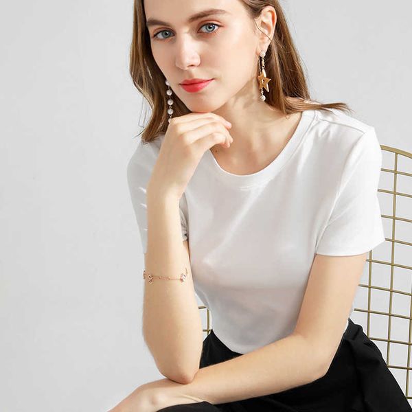summer new women's fashion short sleeve t-shirt women's temperament pullover round neck women's top, White
summer new women's fashion short sleeve t-shirt women's temperament pullover round neck women's top, White