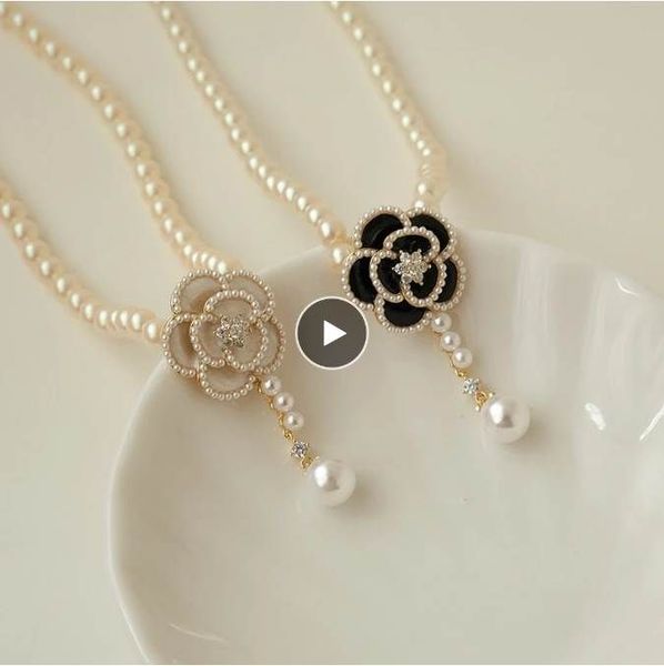 elegant women girls pearl pendahnts necklace fashion camellia necklace vintage tassel chorker chains wedding party jewelry necklaces, Silver
elegant women girls pearl pendahnts necklace fashion camellia necklace vintage tassel chorker chains wedding party jewelry necklaces, Silver