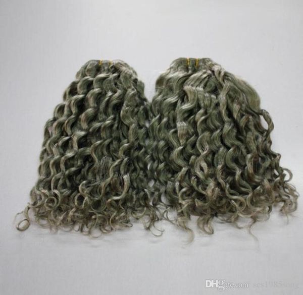 grey color deep wave brazilian human hair curly 300g 7a brazilian curly grey hair weft bundles extension5428045, Black
grey color deep wave brazilian human hair curly 300g 7a brazilian curly grey hair weft bundles extension5428045, Black