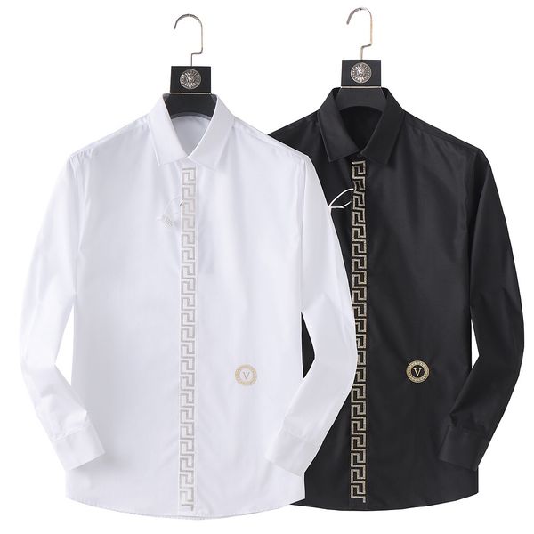 dijia019# designer mens formal business shirts fashion casual shirt long-sleeved shirt, White;black
dijia019# designer mens formal business shirts fashion casual shirt long-sleeved shirt, White;black