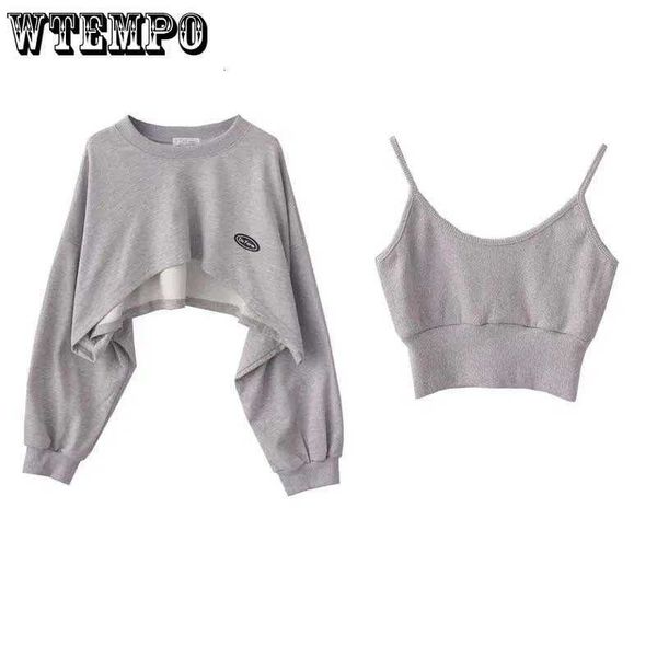 women's women shirts summer sports knits tanks short thin sweatshirt long sleeve crew neck casual blouse daily two-piece simple style, White
women's women shirts summer sports knits tanks short thin sweatshirt long sleeve crew neck casual blouse daily two-piece simple style, White