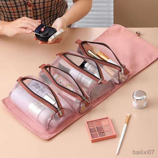 cosmetic bags cases in detachable makeup bag women zipper mesh large capacity cosmetics pouch foldable portable travel wash storage bag
cosmetic bags cases in detachable makeup bag women zipper mesh large capacity cosmetics pouch foldable portable travel wash storage bag