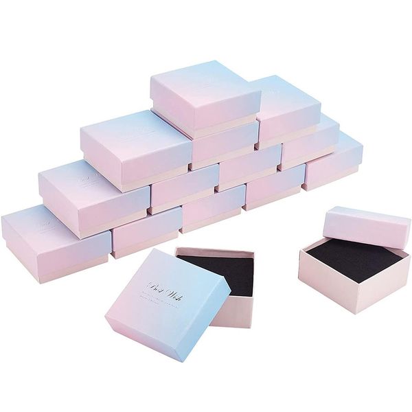 boxes 18pcs/24pcs rectangle cardboard boxes with black sponge for pendant necklace ring jewelry gift packaging boxes 8x5x2.65cm, Black;white
boxes 18pcs/24pcs rectangle cardboard boxes with black sponge for pendant necklace ring jewelry gift packaging boxes 8x5x2.65cm, Black;white
