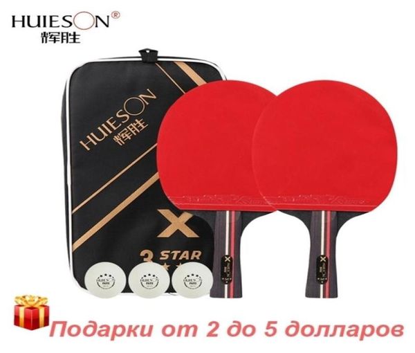 table tennis raquets professional 3star huieson table tennis rackets with s40 balls rubber carbon pingpong racket short long handl9592705
table tennis raquets professional 3star huieson table tennis rackets with s40 balls rubber carbon pingpong racket short long handl9592705