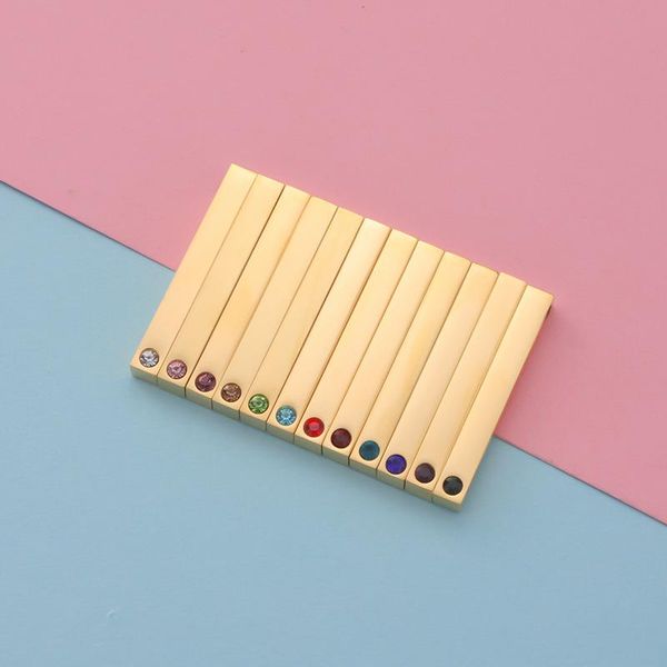 other 5*40mm stainless steel strip blank bar charms with birthstone rectangle blank bar pendant for diy making necklace keychain
other 5*40mm stainless steel strip blank bar charms with birthstone rectangle blank bar pendant for diy making necklace keychain