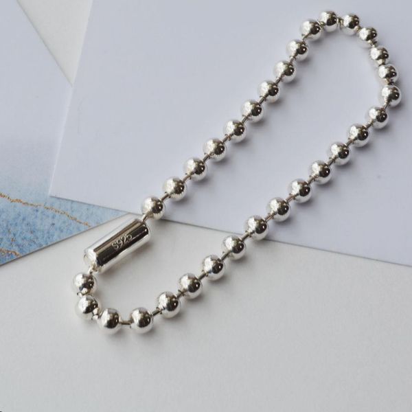 bangle justneo solid 925 sterling silver ball chain bracelet and anklet basic chains for pendants charms, Black
bangle justneo solid 925 sterling silver ball chain bracelet and anklet basic chains for pendants charms, Black